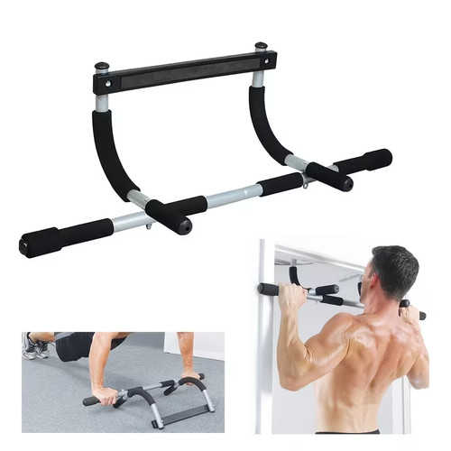 Doorway pull bar - up, thickened
