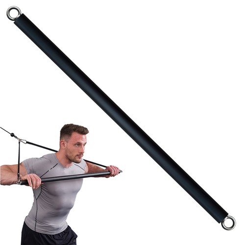 Straight bar lat pull - lat, down