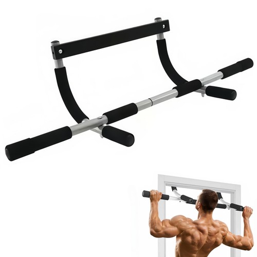 Adjustable doorway pull bar - adjustable,